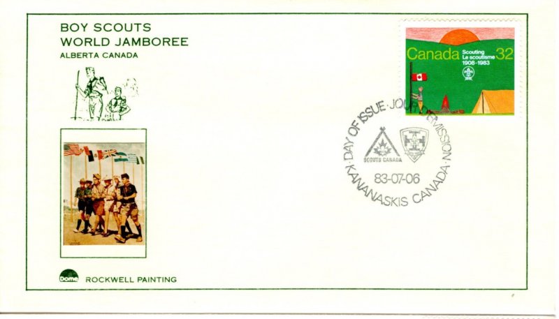 Canada 1983 Sc 993 FDC 12