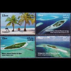 MALDIVES 2015 - Scott# 3360a/e Scenes 15r NH