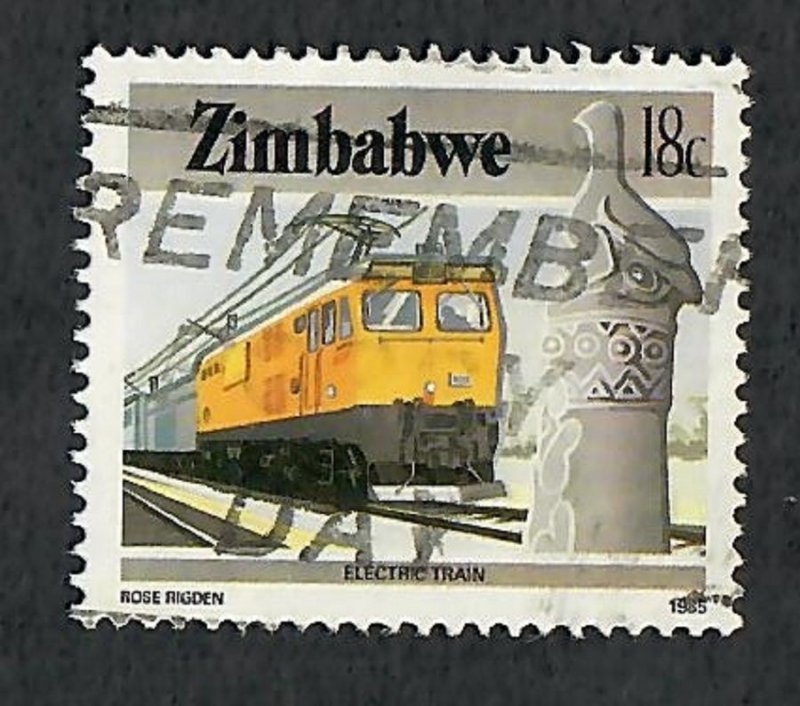 Zimbabwe #503 used single