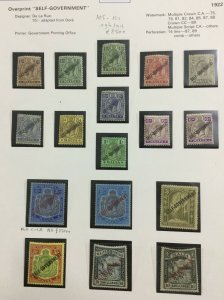 MOMEN: MALTA SG #105-121 MINT OG H/NH LOT #60237