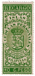 (I.B) Philippines Revenue : Cedulas Personales 10c