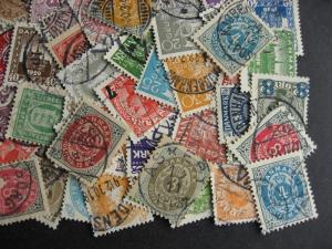 Denmark 135 different? 1930 and older stamps, better stuff lurks!