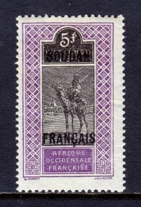 French Sudan - Scott #49 - MH - A bit of gum wrinkling, pencil/rev. - SCV $8.00