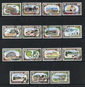 Anguilla SG84/98 Set of 15 fine used 