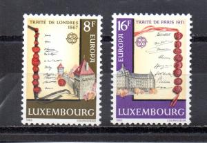 Luxembourg 672-673 MNH