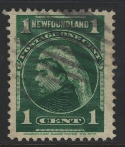Newfoundland Sc#80 Used