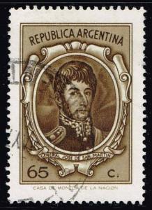 Argentina #935 Jose de San Martin; Used (0.25)