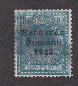 Ireland # 54, Overprinted Stamp, Used, 1/4 Cat.