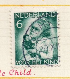 Netherlands 1934 Early Issue Fine Used 6c. NW-158995