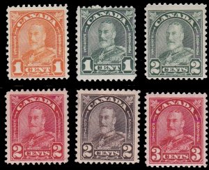 Canada 162-167, MNH