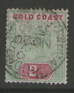 Gold Coast 1898 QV 2sh SG 32 FU 