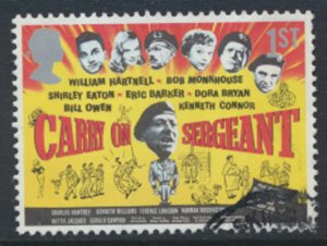 Great Britain  SG 2849  SC# 2581 Films Comedy Horror Used see detail and scan