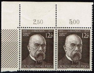 Germany 1944,Sc.#B251 MNH, Dr. Robert Koch, Physician and Bacteriologist