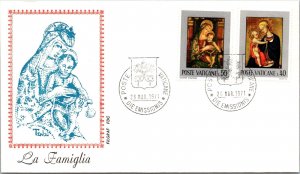 Vatican FDC 1971 - La Famiglia - Filgraf Cachet - F30759