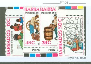 Barbados #483-486  Single (Complete Set)