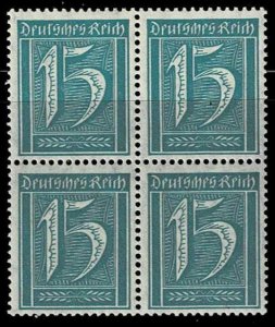 Germany 1921, Scott#139 MNH in Block of 4