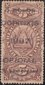 Nicaragua #184     Mint  No Gum