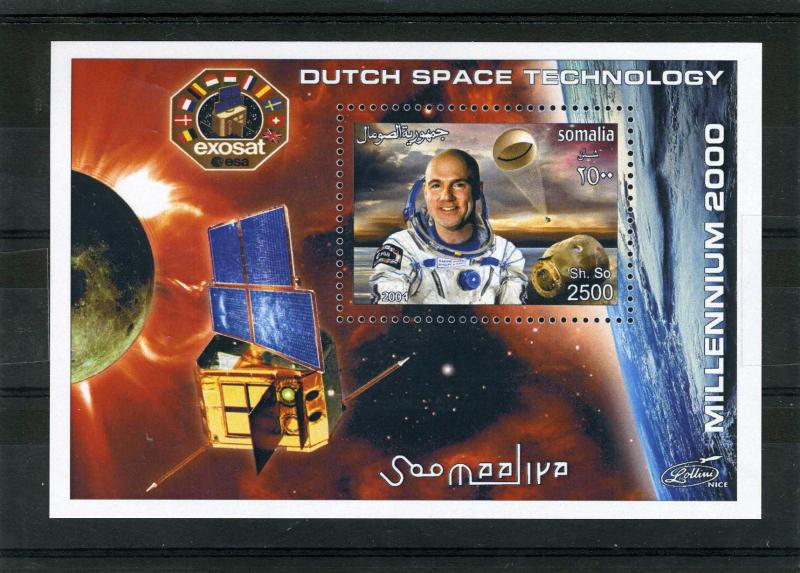 Somalia 2004 Dutch Space Technology s/s Perforated mnh