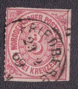 North German Confederation - 9 1868 Used