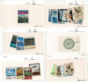 New Zealand used sets & singles CV$29