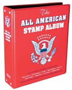 New Minkus The All-American Stamp Album 2-Post Binder