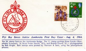 Fiji 1964 Sc 206-7 FDC 1