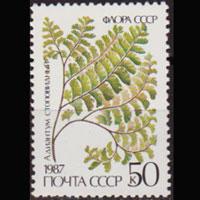 RUSSIA 1987 - Scott# 5576 Ferns 50k NH