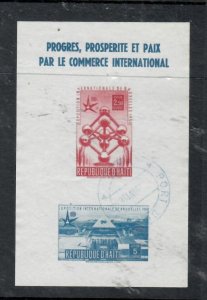 HAITI  SC C114A     MINI SHEET     VFU     P0321A H