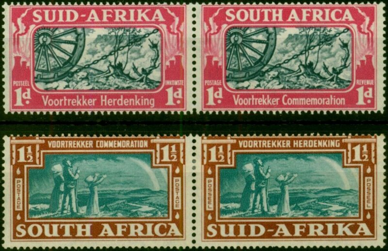 South Africa 1938 Set of 2 SG80-81 Fine & Fresh LMM