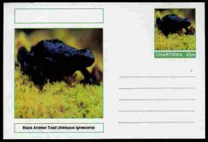 Chartonia (Fantasy) Amphibians - Black Andean Toad (Atelo...