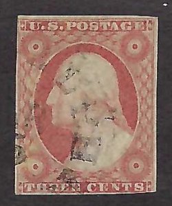 US Scott #10 type I Used VF