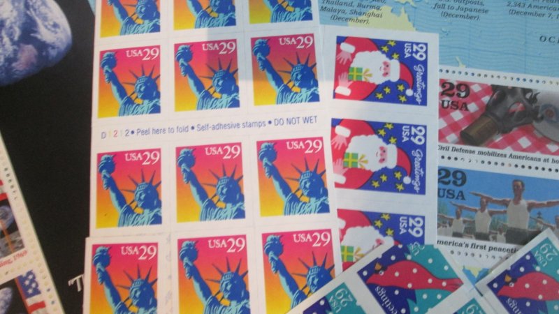 US Discount Postage 286x 29c Stamps VF MNH Face $82.94