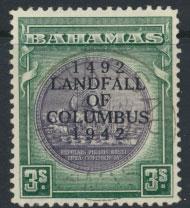 Bahamas  SG 173 SC# 127 Used / FU  Landfall of Columbus see details