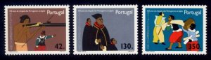 Portugal Sc# 1964-6 MNH 450th Anniversary of Portuguese Arrival in Japan