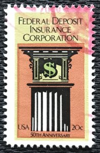 US #2071 Used Single FDIC SCV $.25