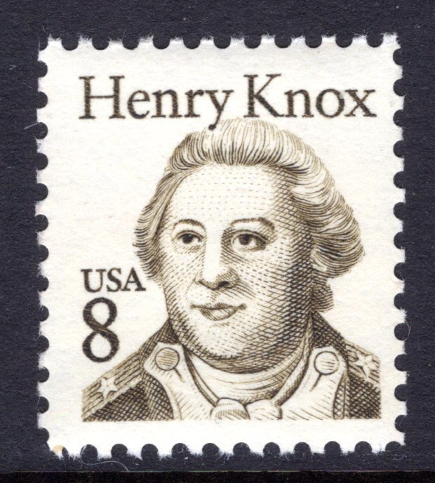 1851 MNH single Henry Knox - Great Americans Series