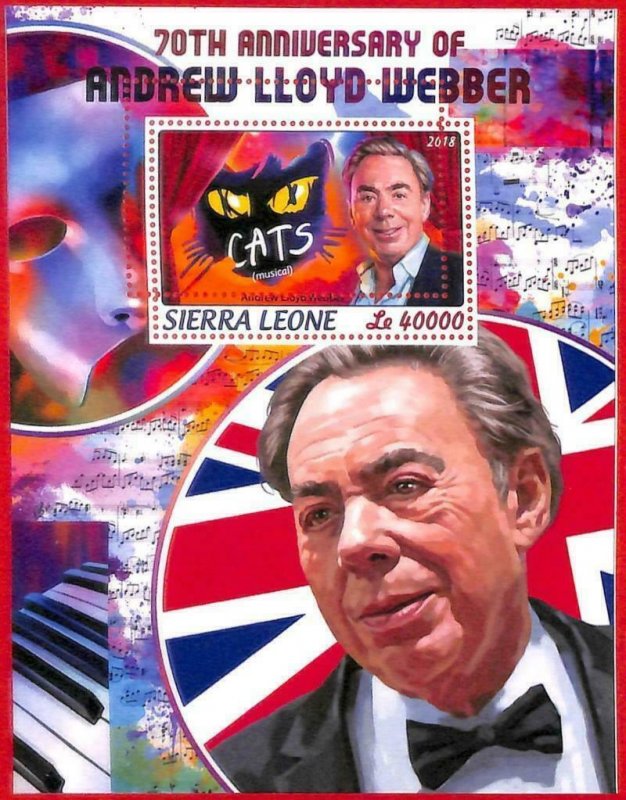 A4669 - SIERRA LEONE - ERROR MIPERF Souvenir s: 2018 Andrew L. Webber,...-