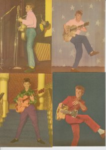 THEMATICS MUSIC: 1956 Four postcards featuring Tommy Steele - 70311