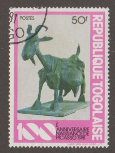 Togo 1117 goat statue