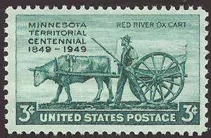 # 981 MINT NEVER HINGED MINNESOTA TERRITORY