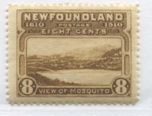 Newfoundland 1911 8 cents mint o.g. hinged