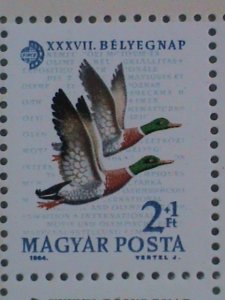 HUNGARY STAMP:IMAX1964 BIRD,SPORT, FLOWER AND SPACE MINT NOT HING SOUVENIR SHEET