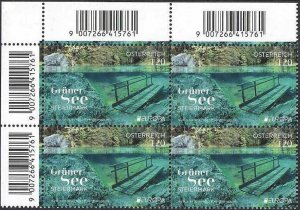 2024 Austria Europa CEPT, Green Lake in Steiermark, Block of 4 VFMNH BRANDNEW