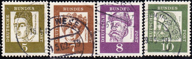 Germany   #824-839  Used Set