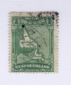 Newfoundland stamp #145, used, CV $.85
