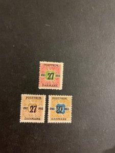 Denmark sc 142-144 MH