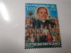 Vatican City  Year   2018  Don Pino Puglisi  MNH