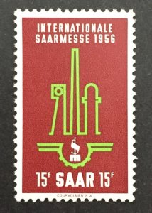 Saar  1956 #260, International Fair, MNH.
