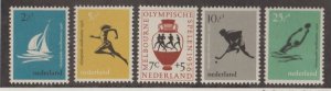 Netherlands Scott #B296-B300 Stamps - Mint NH Set