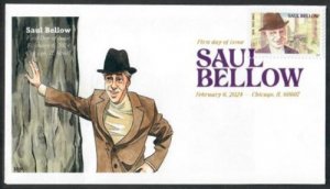 5831 - FDC - $1.16 Saul Bellow 3-ounce - Wally Jr  Cachet - DCP -Chicago, IL